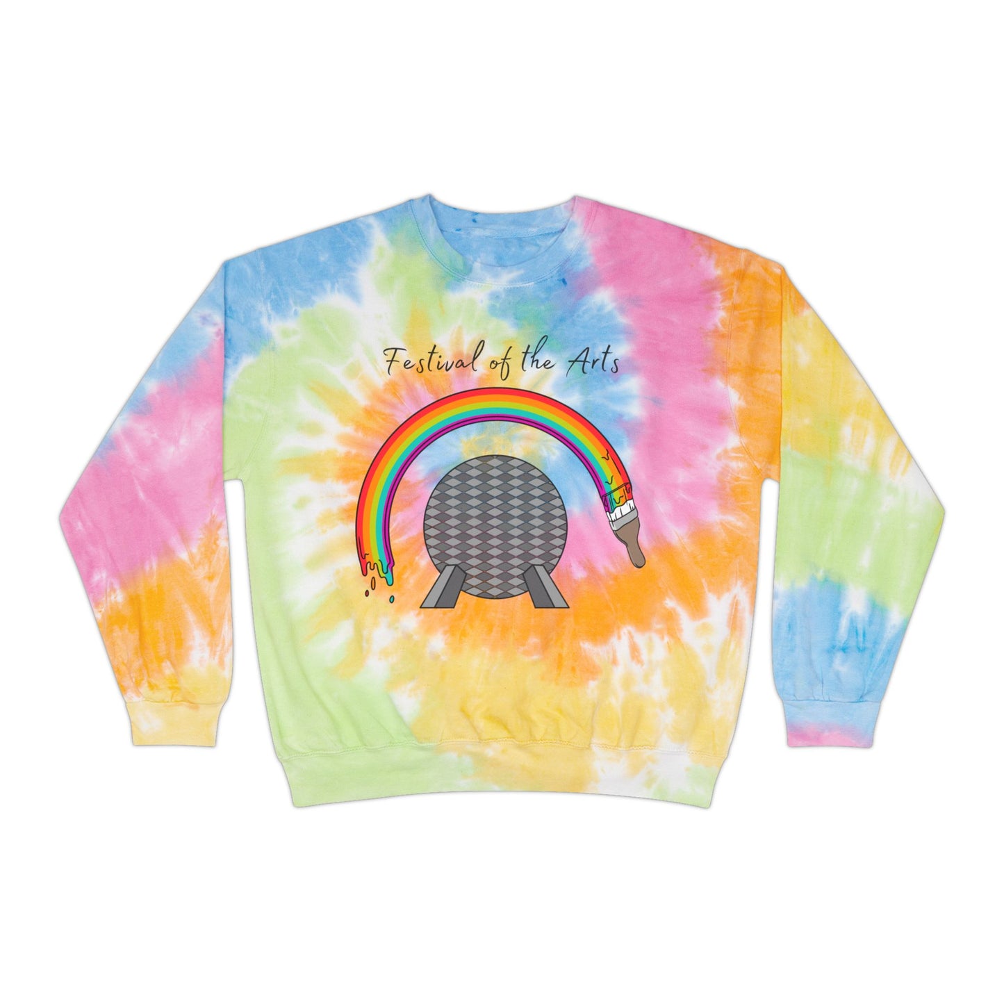 Tie Dye Arts Festival Sweatshirt