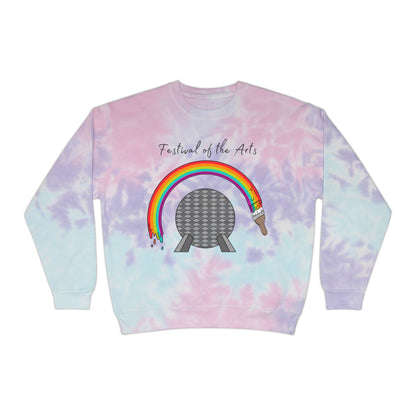 Tie Dye Arts Festival Sweatshirt