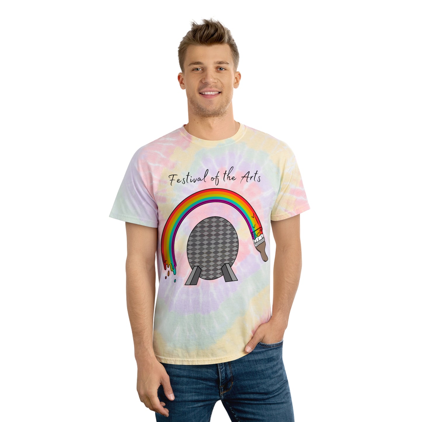 Arts Festival Tie Dye Tee