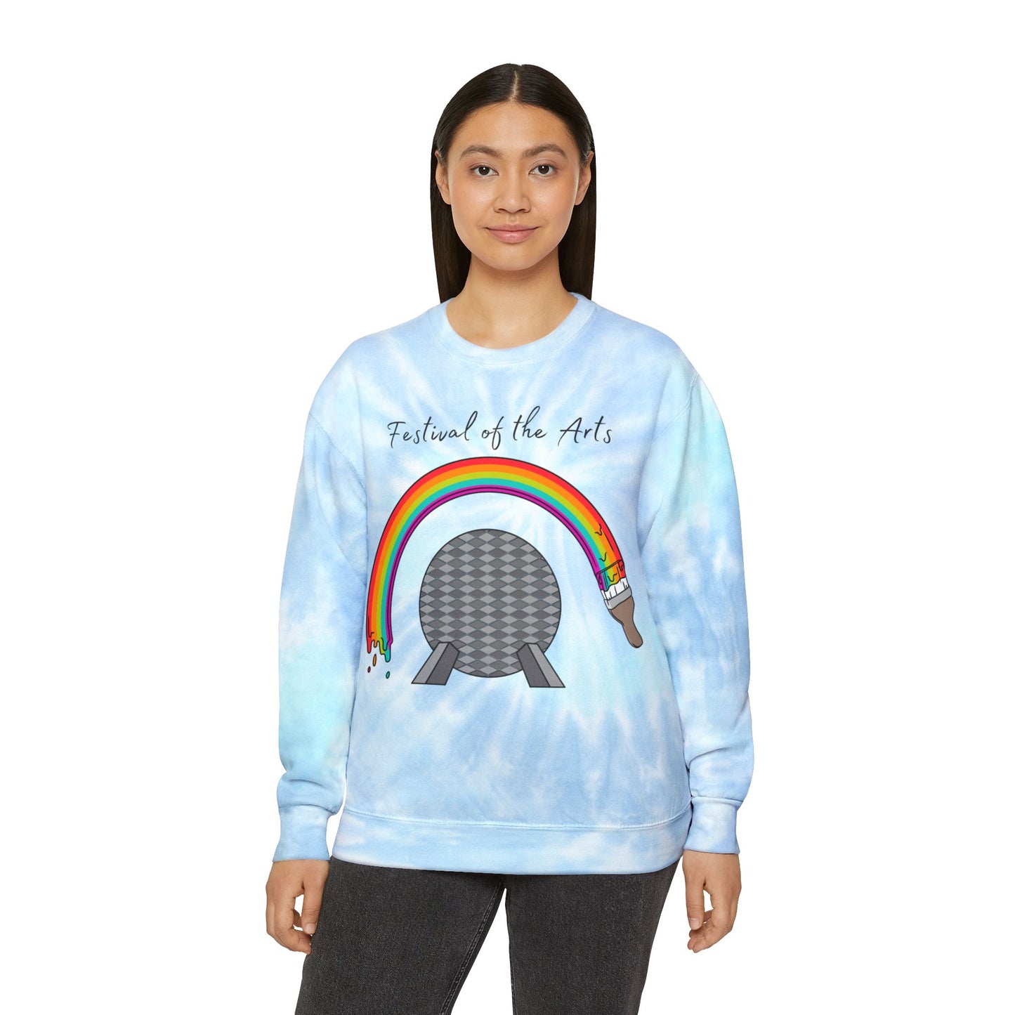 Tie Dye Arts Festival Sweatshirt