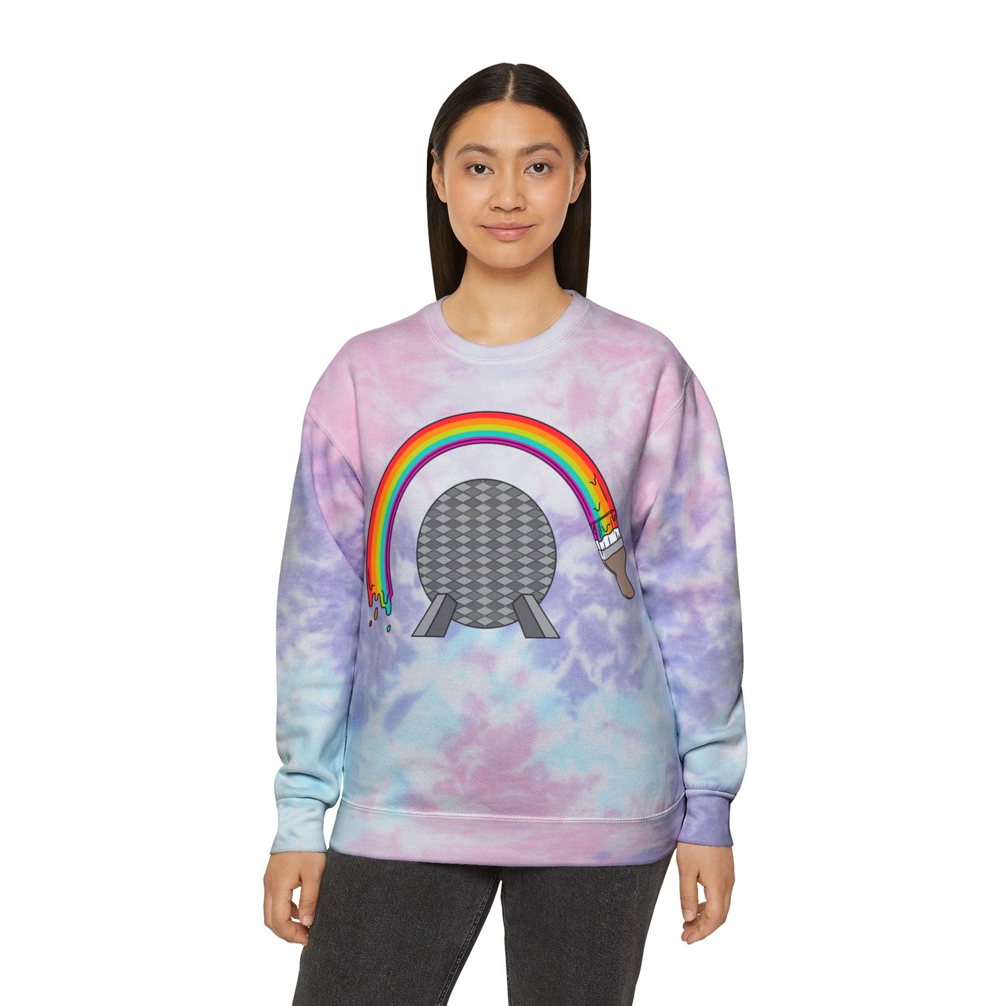 Arts Festival Tie Dye Sweatshirt {No Text}