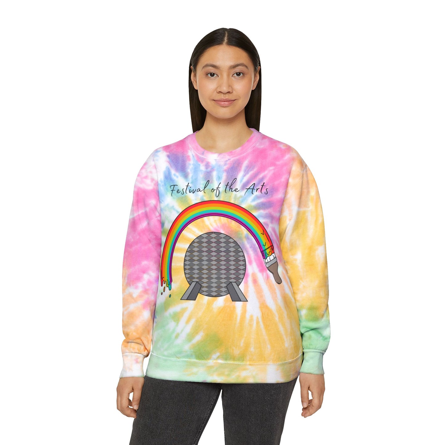 Tie Dye Arts Festival Sweatshirt