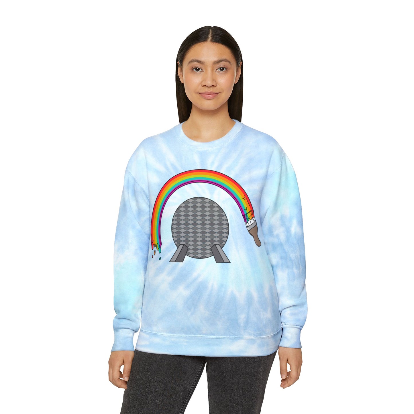 Arts Festival Tie Dye Sweatshirt {No Text}