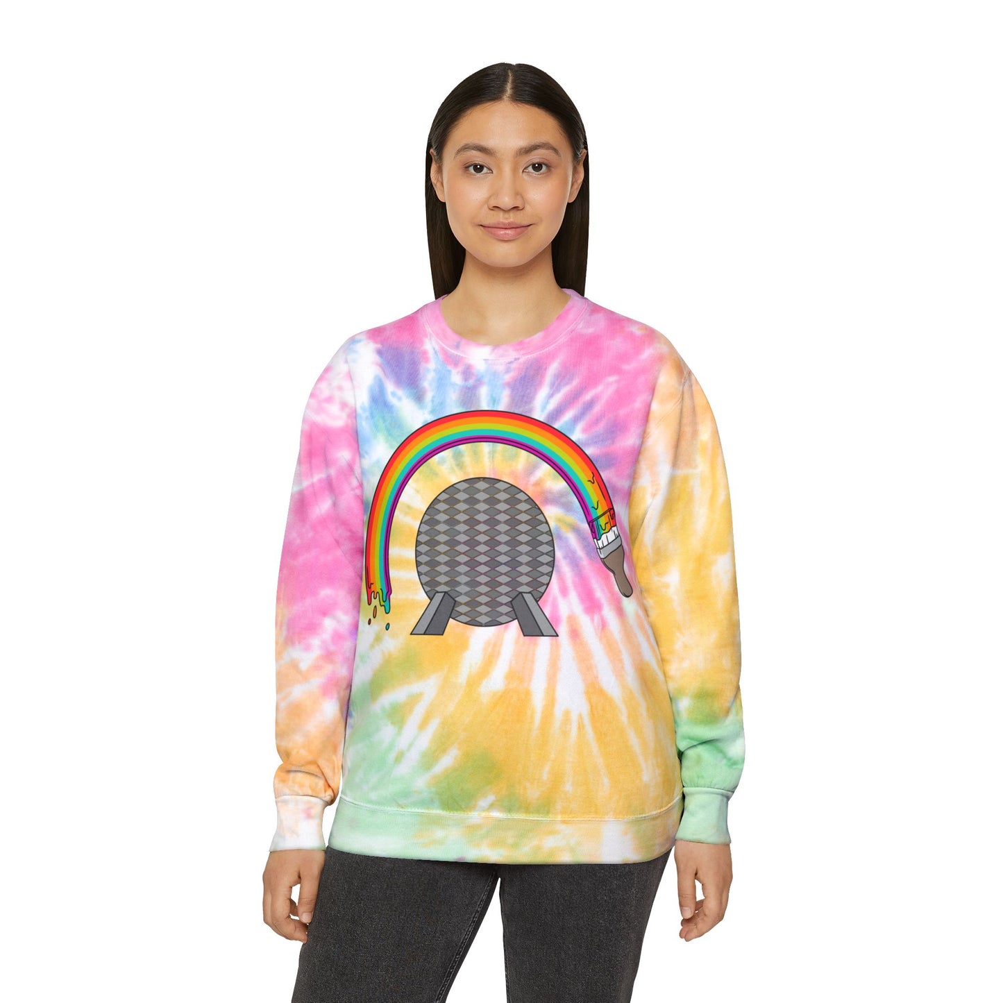 Arts Festival Tie Dye Sweatshirt {No Text}